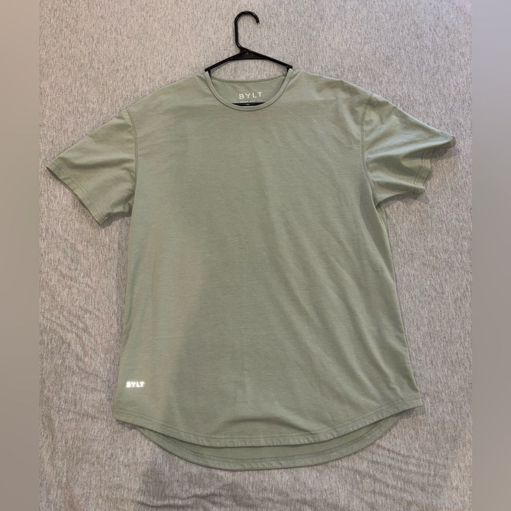 BYLT Drop Cut S/S BYLT Blend XL Light Sage Green
